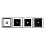 Juego de 7 láminas decorativas para pared