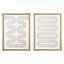 Juego de 7 láminas decorativas para pared