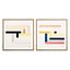 Juego de 7 láminas decorativas para pared