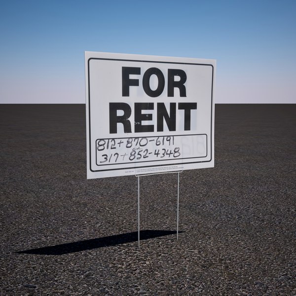 max rent sign