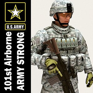 US Army 101st Airborne Division Captain MAX