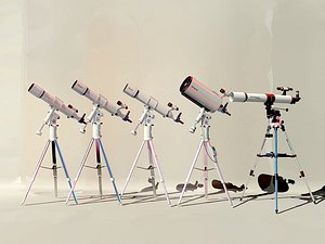 3D Telescope triangulation camera