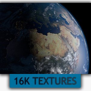 16k Planet Earth - Day & Night