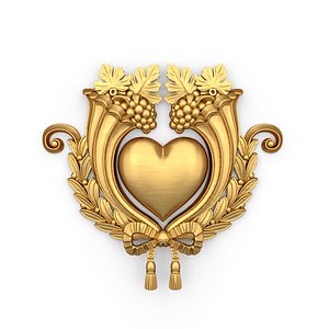 carved classic decorative ornament cnc 3d printing stl 60