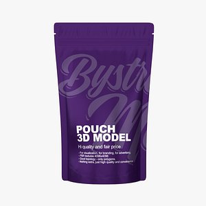 Coffee pouch 3D model