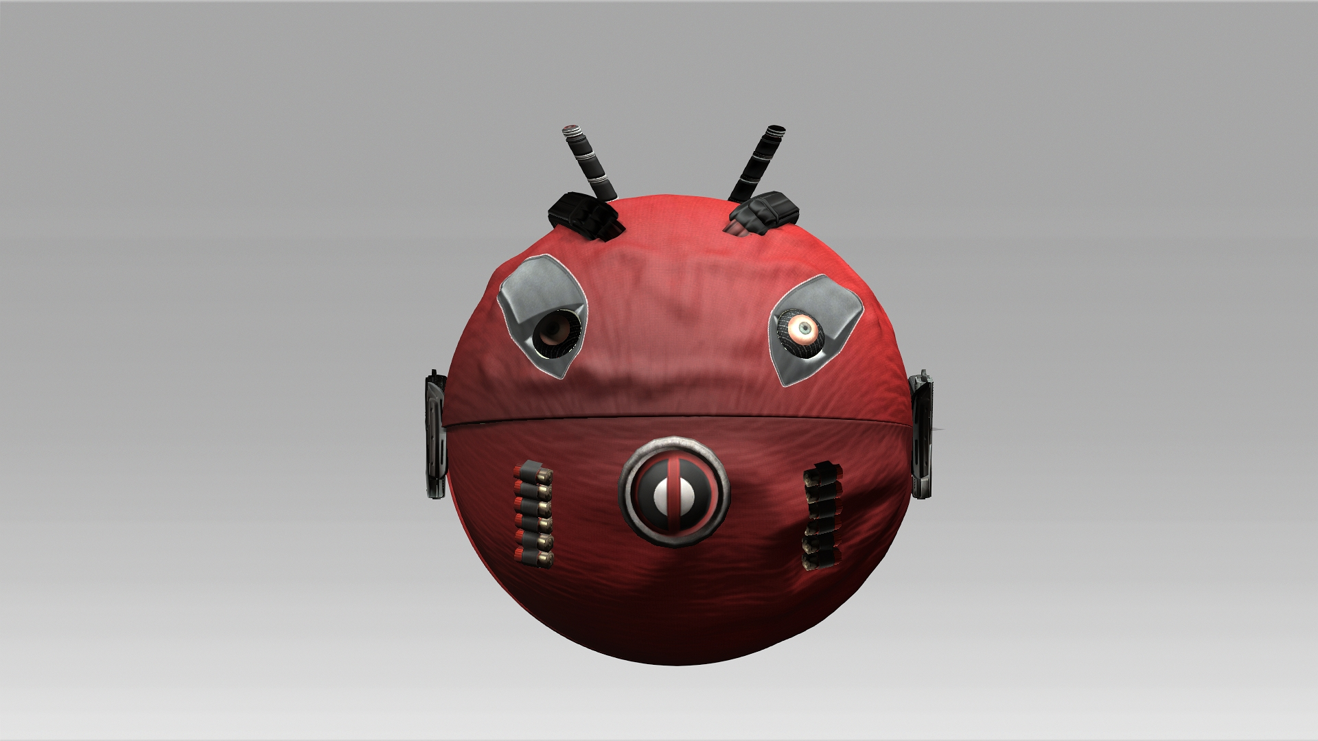 3D Model Deadpool Pacman Blend File - TurboSquid 1931980