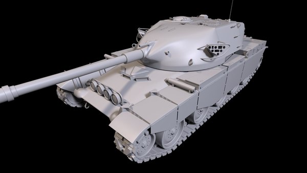 3d T95 Fv41 Chieftain Turbosquid