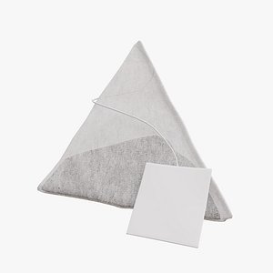 Tea bag with label 06