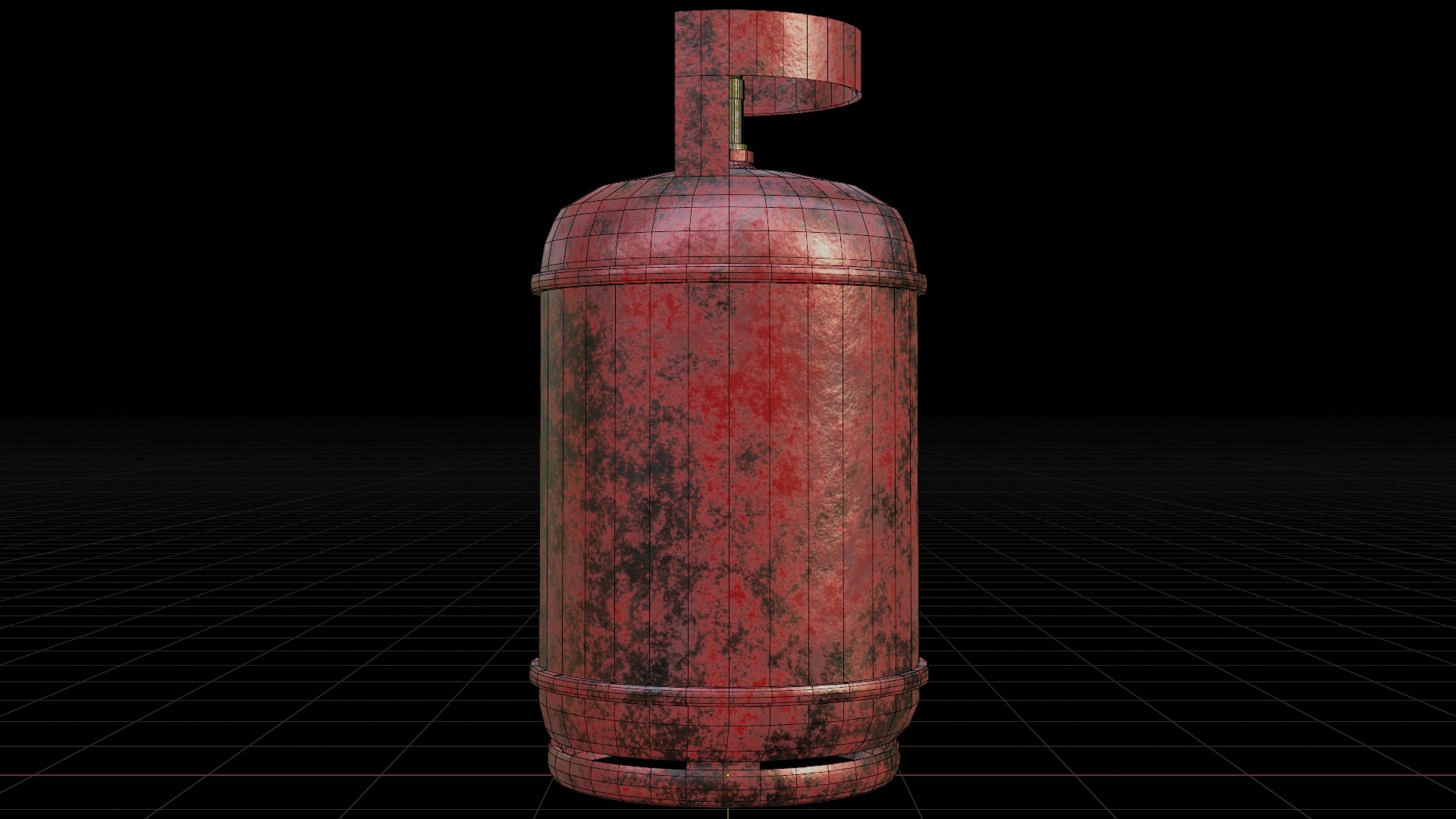 Propane Tank 3D Model - TurboSquid 2064785