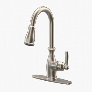 Moen Classic Style Kitchen Faucet with Deck Plate