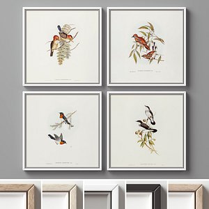 3D Picture Frames Set-652 model