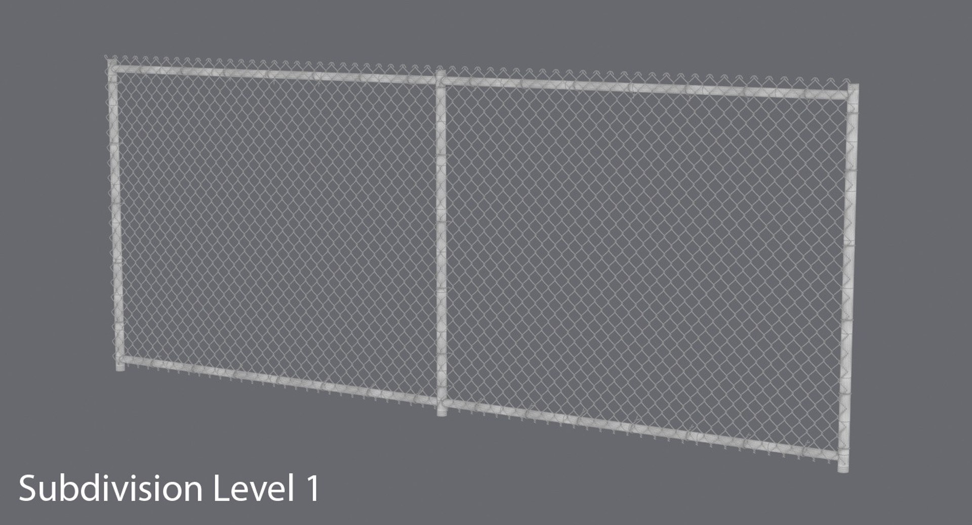 chain link fence sections max