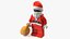 LEGO Santa avec figurine de sac de jouets