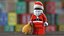 LEGO Santa avec figurine de sac de jouets