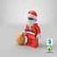 LEGO Santa avec figurine de sac de jouets