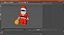 LEGO Santa avec figurine de sac de jouets