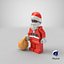 LEGO Santa avec figurine de sac de jouets