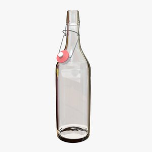 bottle glass 3D