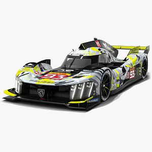 Peugeot 9X8 2024 LMH WEC Hypercar