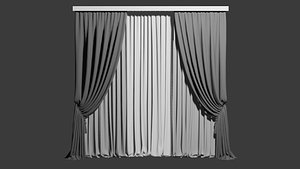 3D Sultans Curtain model