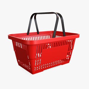 Shopping Basket Red