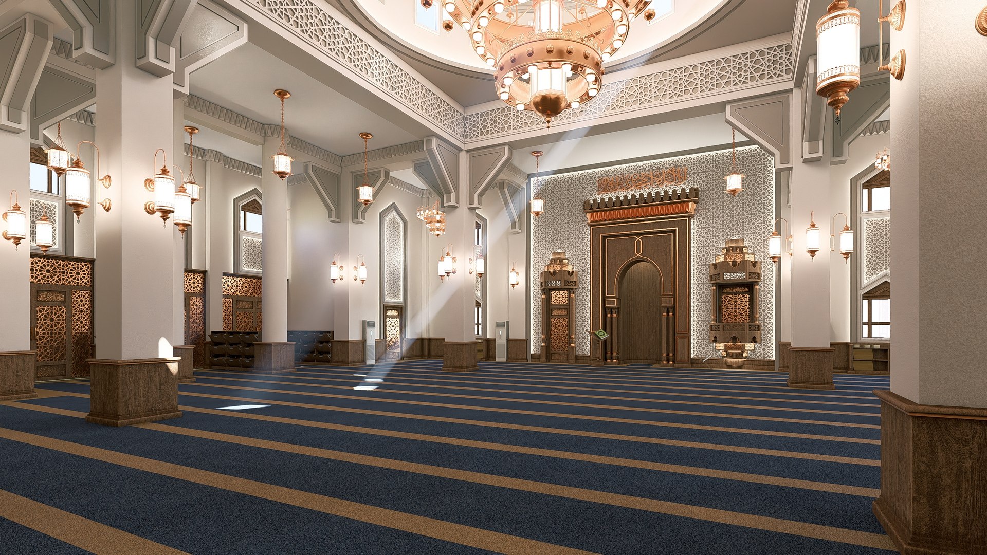 3D Grand Modern Mosque Interior and Full Animation SketchUp and Lumion model https://p.turbosquid.com/ts-thumb/kE/zcsYnP/H5/1_12photo/jpg/1783942173/1920x1080/fit_q87/c96e8e9549cb413f636470cd7ef2d607f821ebe9/1_12photo.jpg