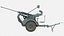 flak 30 2 cm 3D model