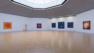 3D Art Museum Gallery Interior 15