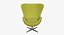 Egg chair green