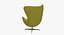 Egg chair green