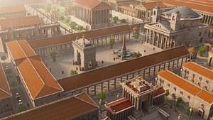 Ancient Pantheon Complex Environment