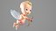 Cupidon Baby Boy Rigged Character