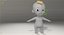 Cupidon Baby Boy Rigged Character