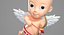 Cupidon Baby Boy Rigged Character