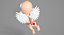 Cupidon Baby Boy Rigged Character