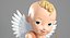 Cupidon Baby Boy Rigged Character