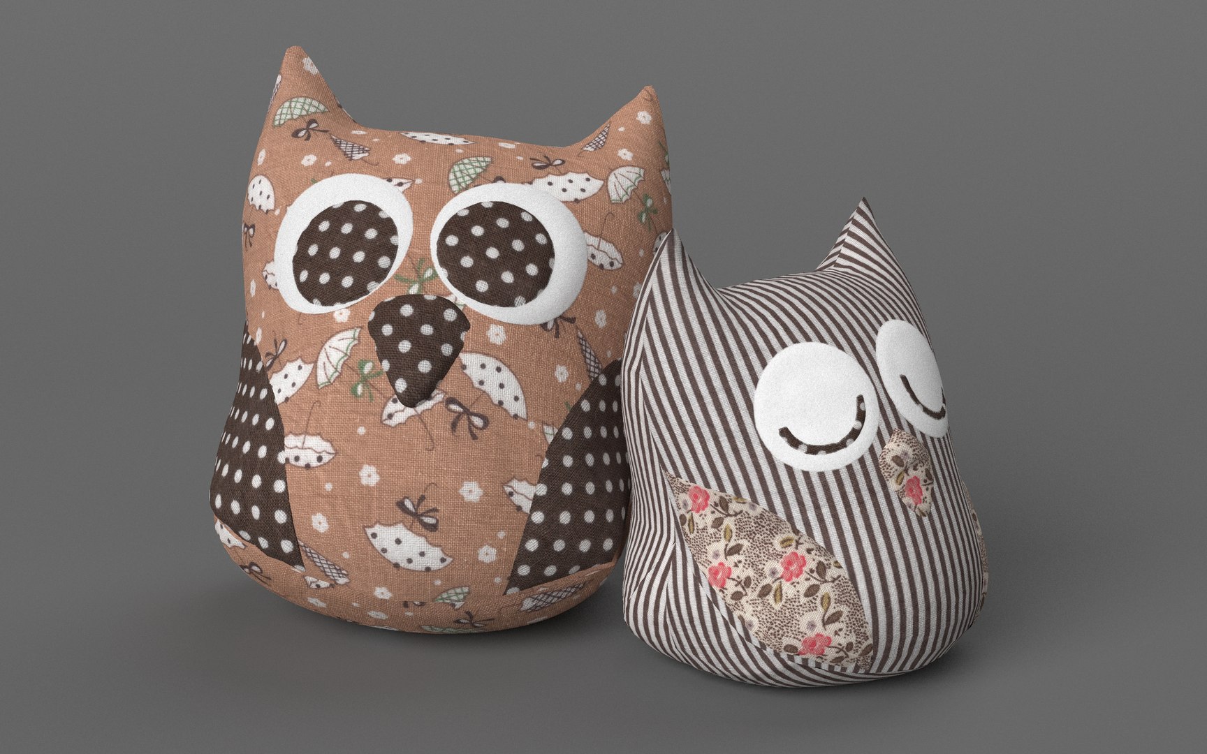 owl pillows 3D https://p.turbosquid.com/ts-thumb/kF/Afaq8K/TFwDKdhd/ps01/jpg/1602768992/1920x1080/fit_q87/801a0c75c59c24ae5701f2bef159d5196c82db73/ps01.jpg