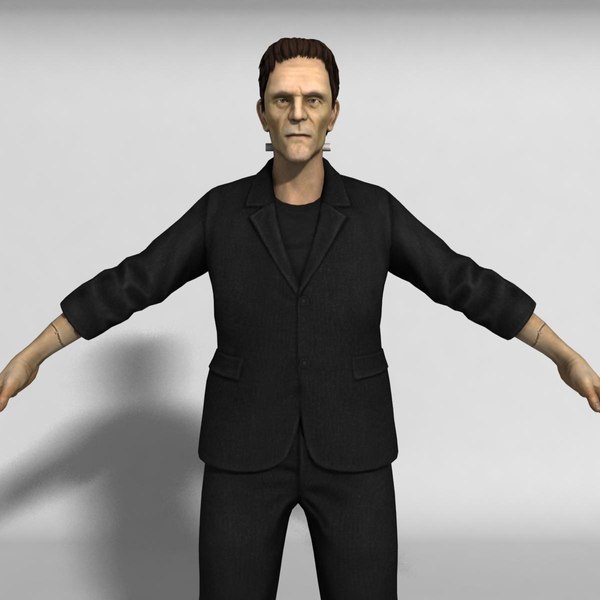 modelo 3d Monstruo de Frankenstein (aparejado) - TurboSquid 1539457