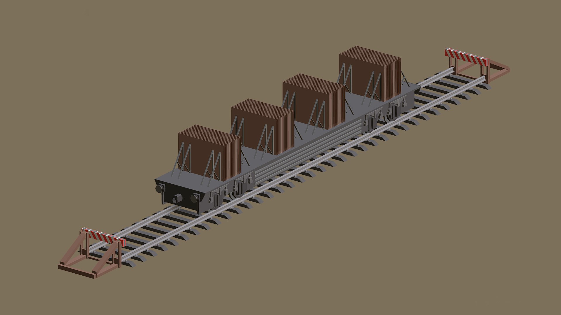 3D 18 Train Models In Just One Package Low-poly 3D Model Model ...