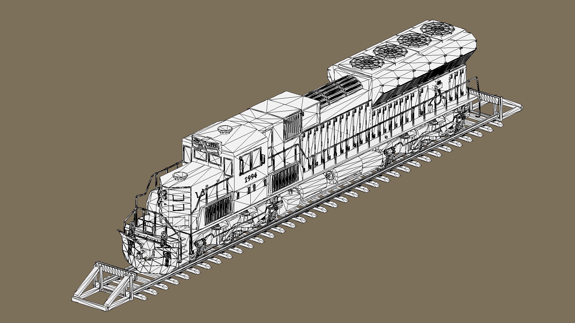 3D 18 Train Models In Just One Package Low-poly 3D Model Model ...