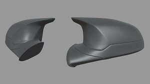 Car Mirror 029 3D model