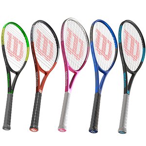 Squash racket collection