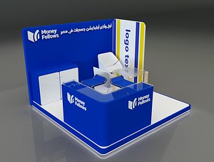 Booth Exhibition Stand a653c 3D