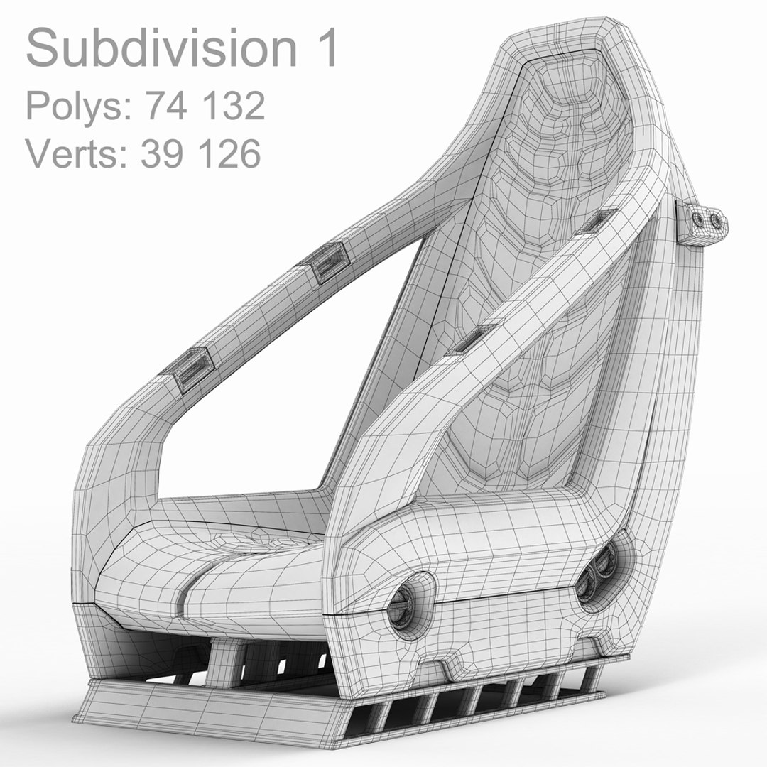 3D Universal Pilot Seat Model - TurboSquid 1256119