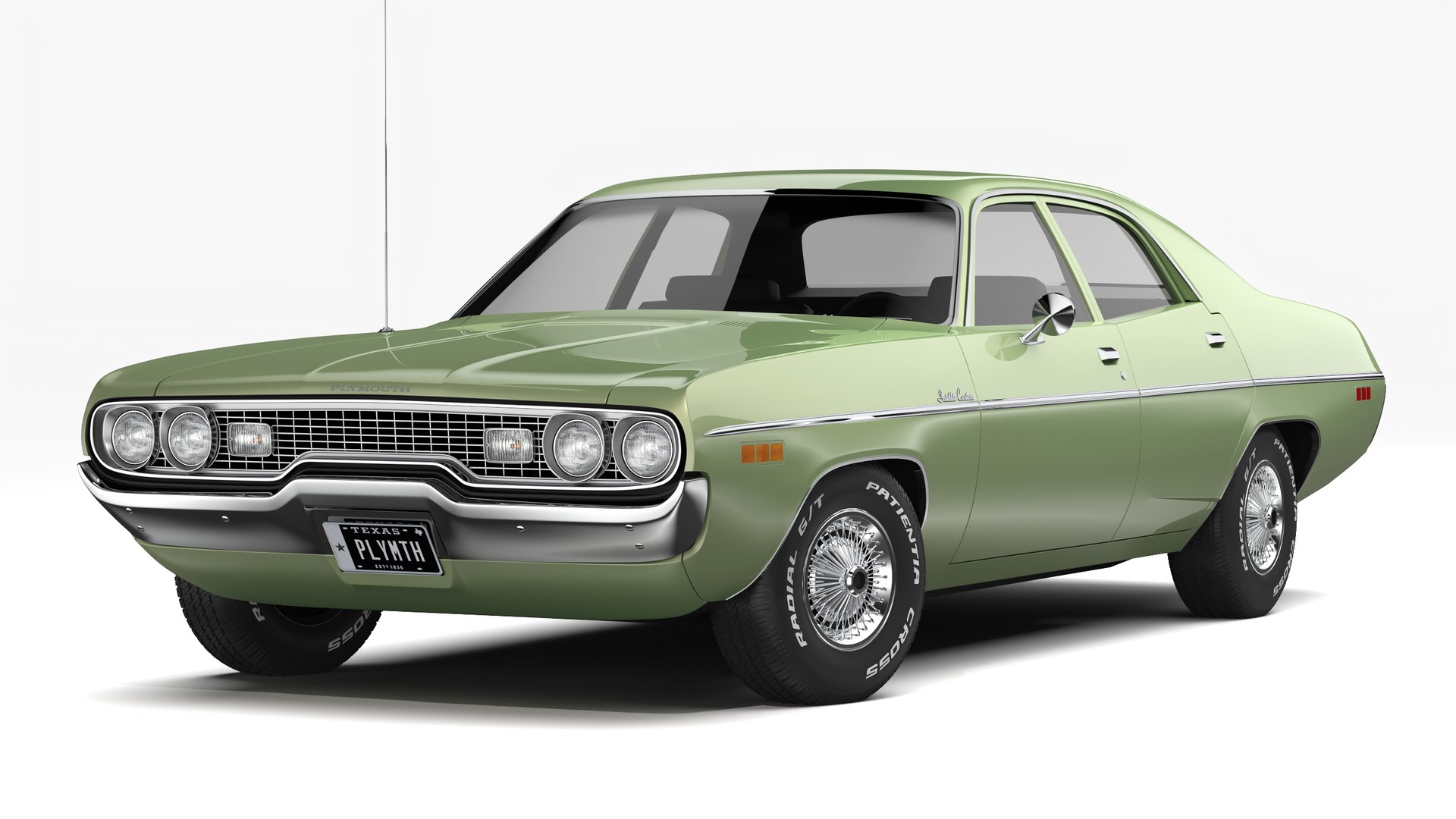 Plymouth Satellite Custom Model Turbosquid