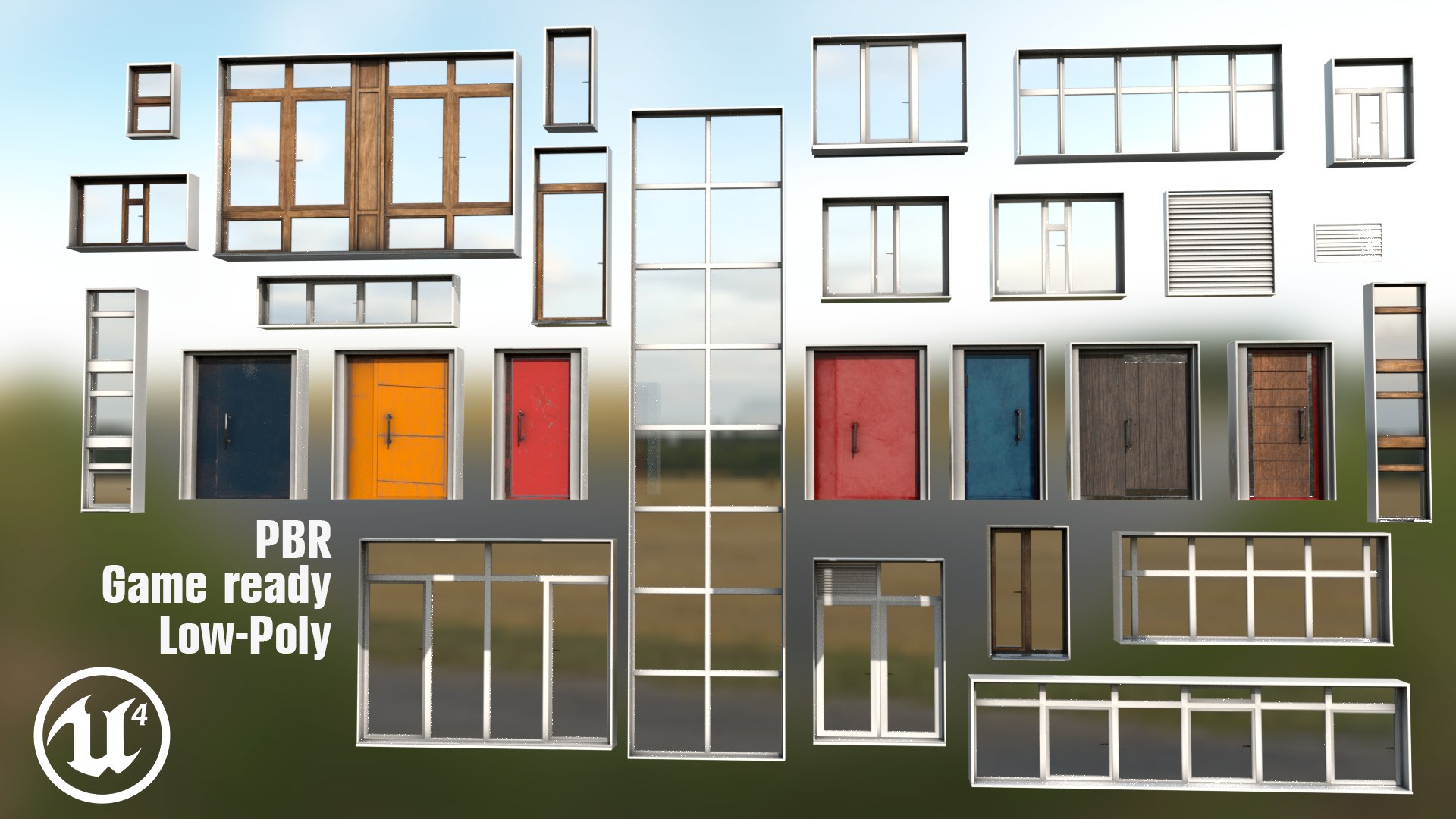 3D Model Windows Clean Unity - TurboSquid 1299292