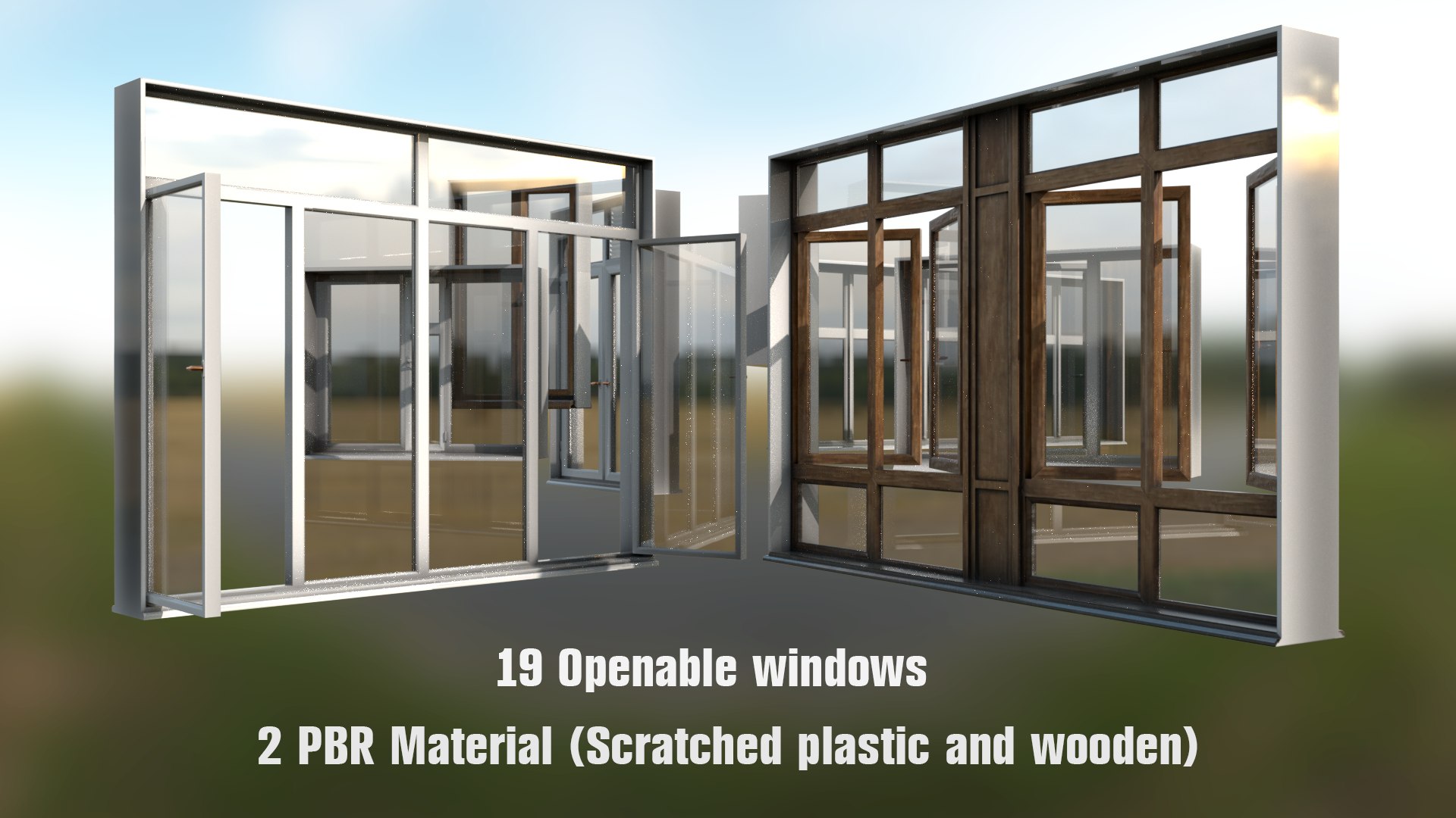 3D Model Windows Clean Unity - TurboSquid 1299292