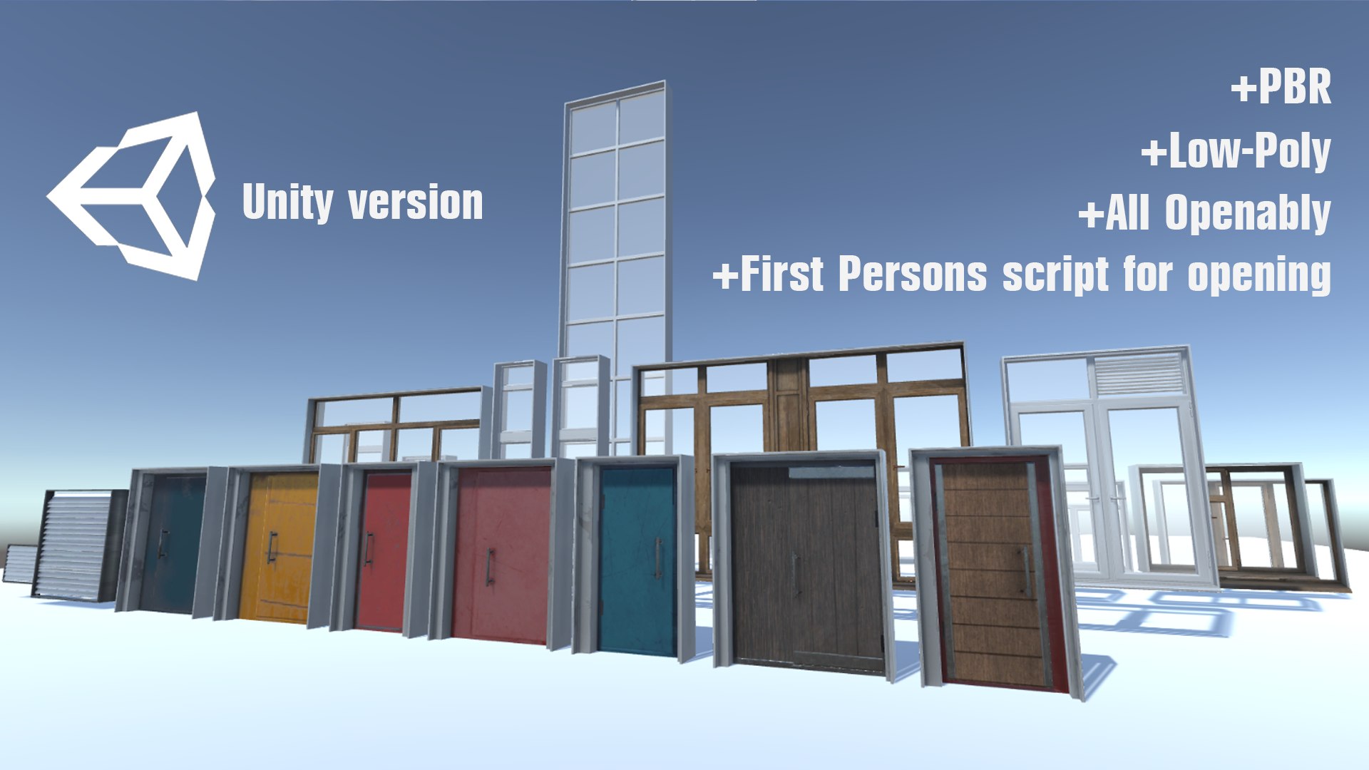 3D Model Windows Clean Unity - TurboSquid 1299292