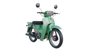 Scooter Cartoon 3D model