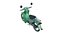 Caricatura de scooter